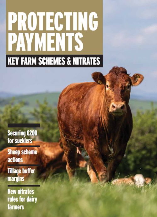 Cover of the 48-page Protecting Payments booklet from the Irish Farmers Journal
